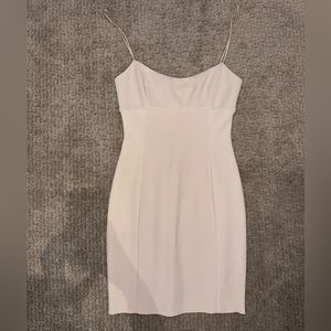 Bec + Bridge tan / cream dress